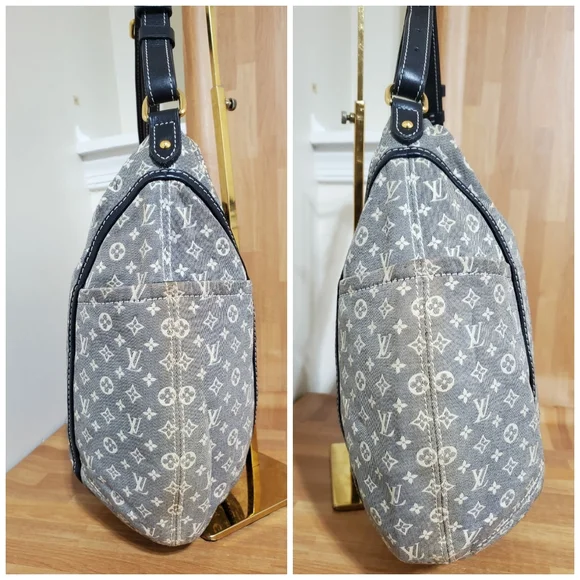 LOUIS VUITTON Encre Monogram Idylle Canvas Romance Bag